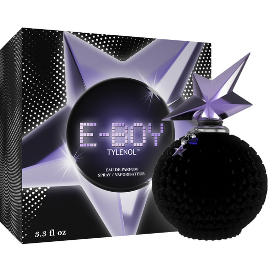 3D Perfume Bottle + Packaging